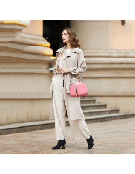 Bolsa de Hombro Compacta CADeN para Cámara SLR/DSLR Rosa