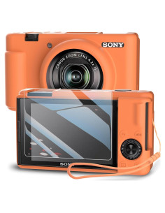 Funda de silicona para cámara Sony ZV-1F/ZV-1 II/ZV-1M2 - Naranja