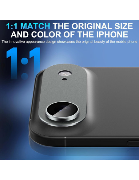 Protector de Lente de Cámara Suoman para iPhone 17 Air - Vidrio Templado