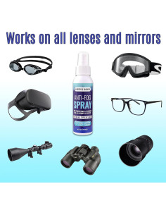 Spray Antivaho Lifestyle Basics para Gafas y Espejos 100ml 2