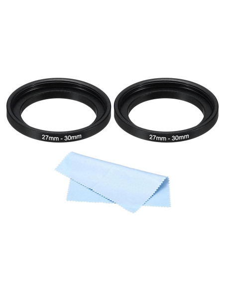 Anillo Adaptador de Filtro PATIKIL 27mm-30mm Aluminio Negro