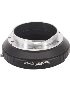Adaptador de Lente Haoge C/Y a Leica M - Manual, Metal 2