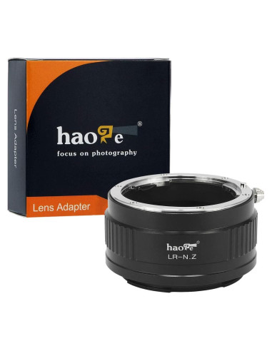 Adaptador de Lente Manual Haoge LR a Nikon Z6 Z7 - Metal