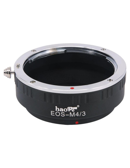 Adaptador de Lente Manual Haoge para Canon EOS EF EF-S a M4/3