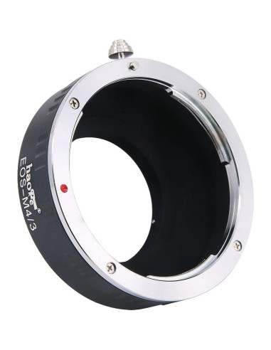 Adaptador de Lente Manual Haoge para Canon EOS EF EF-S a M4/3
