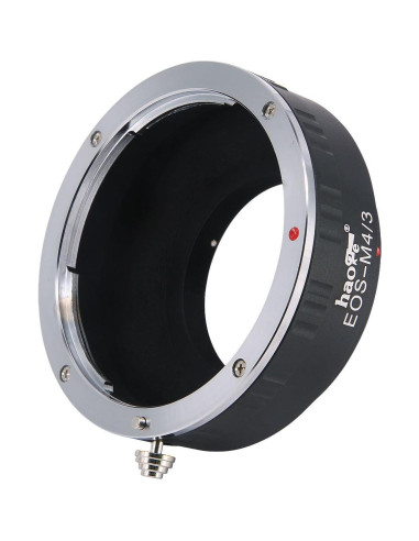 Adaptador de Lente Manual Haoge para Canon EOS EF EF-S a M4/3
