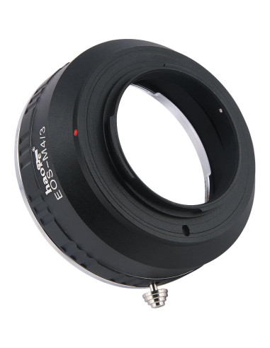 Adaptador de Lente Manual Haoge para Canon EOS EF EF-S a M4/3