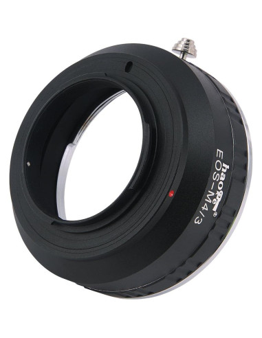 Adaptador de Lente Manual Haoge para Canon EOS EF EF-S a M4/3