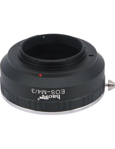 Adaptador de Lente Manual Haoge para Canon EOS EF EF-S a M4/3