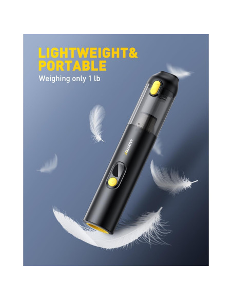 Aspiradora de Coche Portátil Inalámbrica AUXITO VC030 14000Pa