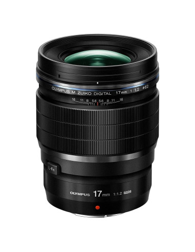 Lente Olympus M Zuiko 17mm f1.2 PRO Gran Angular Negro