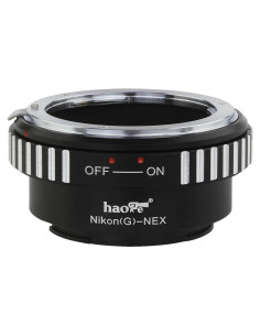 Adaptador de Lente Haoge para Nikon G/F/AI/AIS/D a Sony E