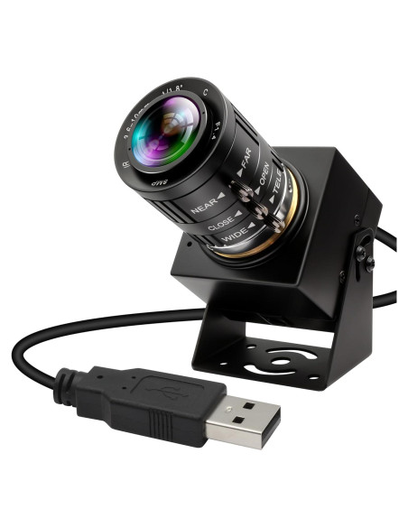 Cámara USB 4K IFWATER 12MP Lente Manual 3.6-10mm 120fps