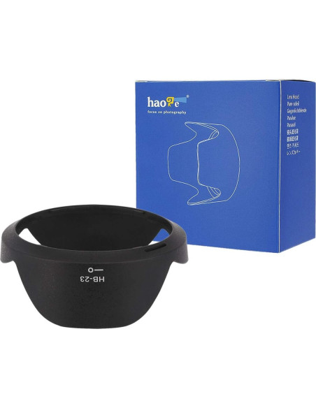 Gorro de lente Haoge compatible Nikon HB-23 para Nikkor 16-35mm