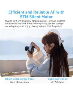 Lente VILTROX 25mm F1.7 para cámaras Fujifilm X-Mount 2