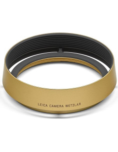Capucha de lente de latón Leica para cámara Q3 y anteriores 2
