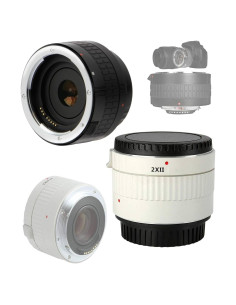 Convertidor 2X OPTURA HD para Canon EOS Rebel T2-T8