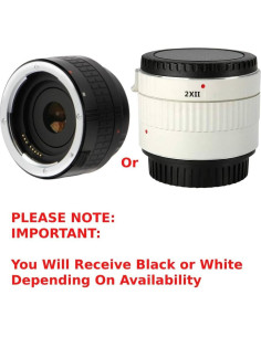 Convertidor 2X OPTURA HD para Canon EOS Rebel T2-T8 2