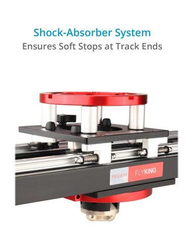 Deslizador de Cámara Proaim Flyking 1.83m 70kg Pan 360