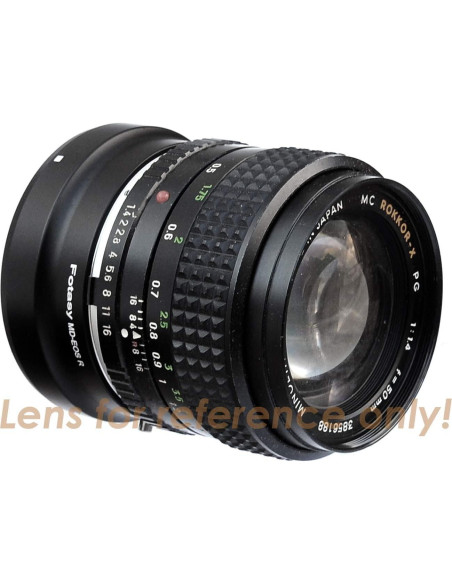 Adaptador Fotasy Minolta MD a Canon EOS RF - Lente Sin Espejo