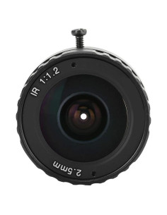 Lente de cámara 2.5mm 3MP CS F1.2 para CCTV