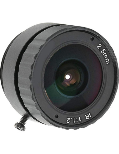 Lente de cámara 2.5mm 3MP CS F1.2 para CCTV