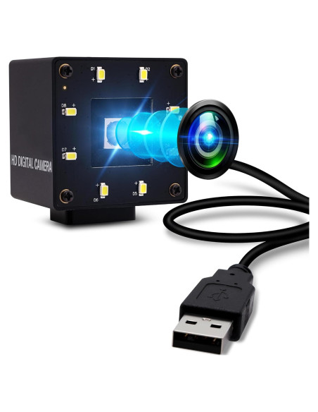 Cámara USB 16MP IFWATER Autofocus 68 Ultra HD Plug&Play
