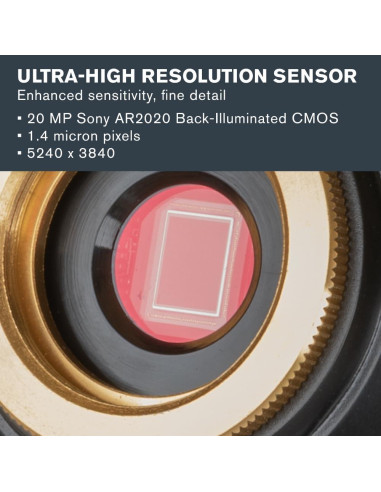 Cámara Planetaria Celestron NexImage 20 - 20MP CMOS para Astrofotografía