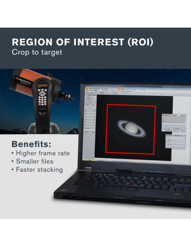 Cámara Planetaria Celestron NexImage 20 - 20MP CMOS para Astrofotografía