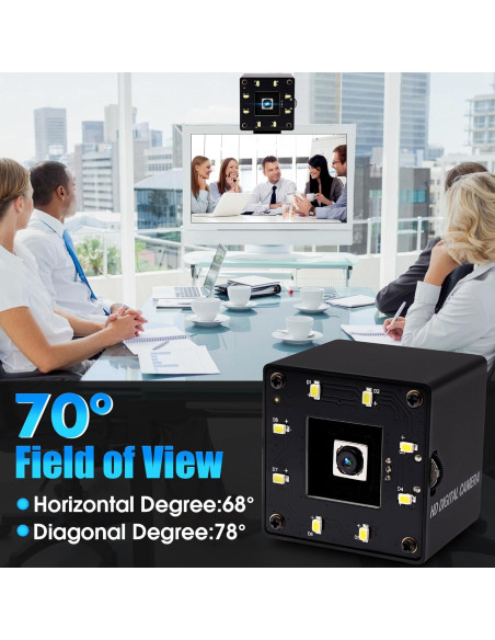 Cámara USB 16MP IFWATER Autofocus 68 Ultra HD Plug&Play