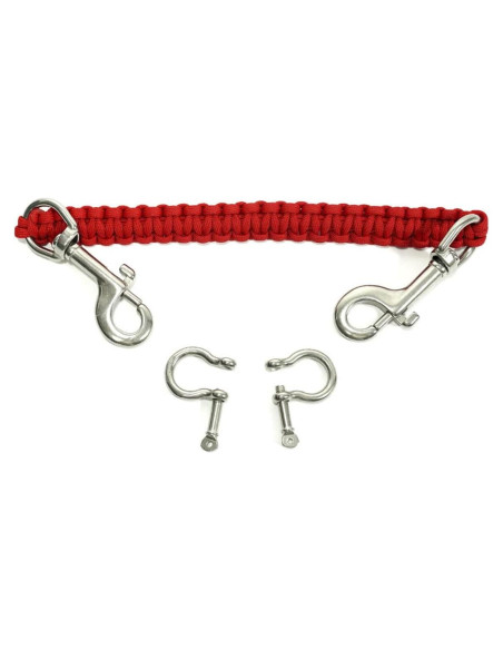 Funda de cámara submarina Nitescuba con correa de paracaídas