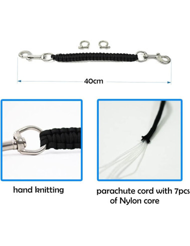 Funda de cámara submarina Nitescuba con correa de paracaídas