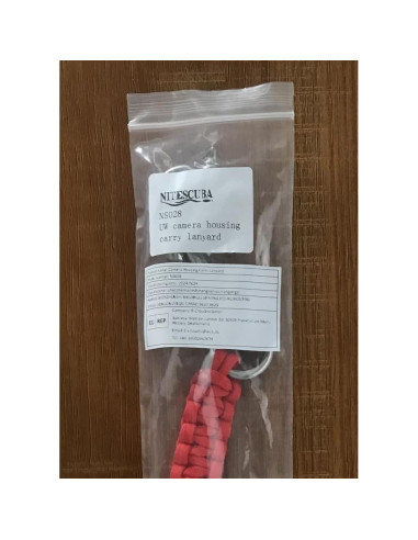 Funda de cámara submarina Nitescuba con correa de paracaídas