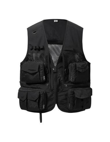 Chaleco de Pesca Unisex Bassdash con Múltiples Bolsillos