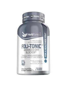 Suplemento de Crecimiento Capilar Foli Tonic 60 Cápsulas Veganas