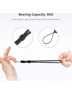 Correa de Muñeca Ajustable FINENIC Nylon 15 cm Multi-color 2