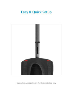 Aumentador de Altura FLYCAM para Soportes Flowline 10.16cm 2