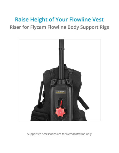 Aumentador de Altura FLYCAM para Soportes Flowline 10.16cm