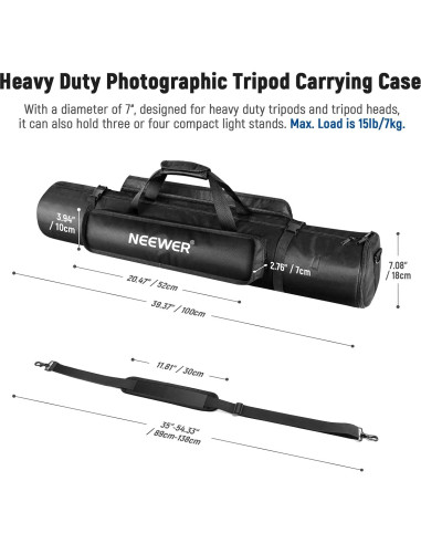 Funda para trípode Neewer 99 cm nylon impermeable negra