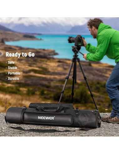 Funda para trípode Neewer 99 cm nylon impermeable negra