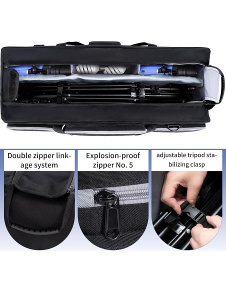 Bolsa de Transporte para Trípode B135 de Nylon Resistente 77.9 cm