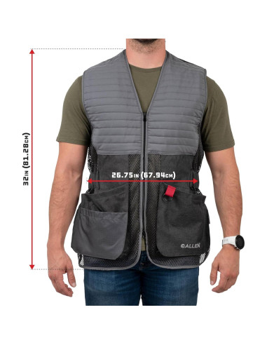 Chaleco Competidor Allen Company para Hombre Malla Ajustable