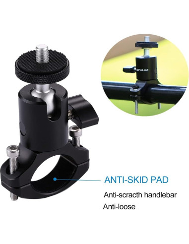 Soporte de Manillar PULUZ para Cámara de Bicicleta y Moto