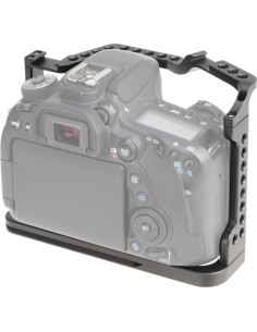 Jaula de Cámara FocusFoto para Canon EOS 90D 80D 70D - Aluminio CNC 2