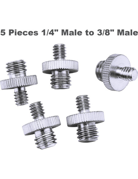27 Piezas Adaptadores de Tornillo para Cámara SunmnDirectss