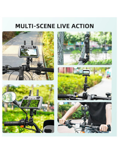 Soporte para Bicicleta DJI RC 2 Flymile con Cabezal 360