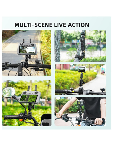 Soporte para Bicicleta DJI RC 2 Flymile con Cabezal 360