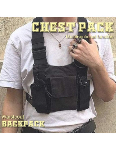 Bolsa de Pecho Impermeable BNYTXV Ajustable para Correr