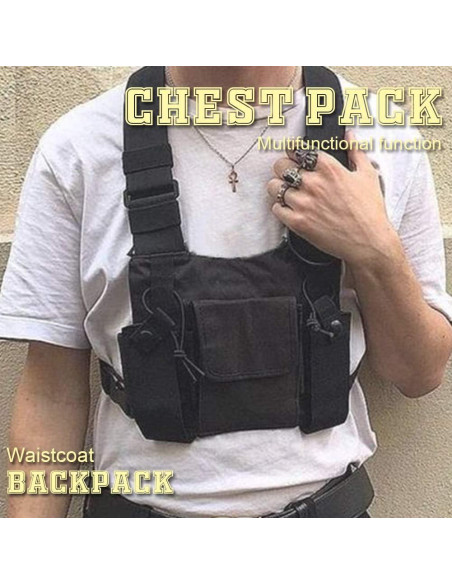 Bolsa de Pecho Impermeable BNYTXV Ajustable para Correr