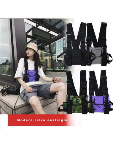 Bolsa de Pecho Impermeable BNYTXV Ajustable para Correr